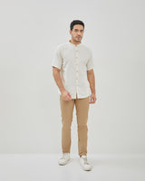 Men's Cream Long Sleeve Koko Shirt