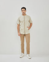Men's Cream Long Sleeve Koko Shirt