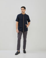 Navy Men's Long Sleeve Koko Shirt