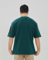 Men's Plain Green Cotton T-Shirt