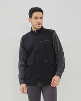 Men's Black Casual Vest