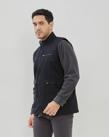 Men's Black Casual Vest