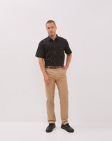 Men's Basic Khaki Chinos Long Pants