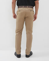 Men's Basic Khaki Chinos Long Pants