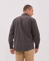 Men's Long Sleeve Gray Shirt