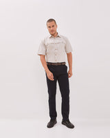 Men's Navy Blue Basic Chinos Long Pants