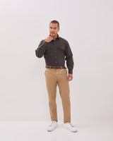 Men's Long Sleeve Gray Shirt