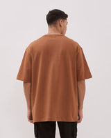Brown Men's Short Sleeve T-Shirt
