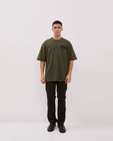 Men's Olive Green Oversize T-Shirt
