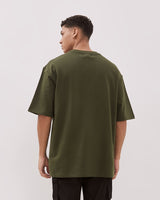 Men's Olive Green Oversize T-Shirt
