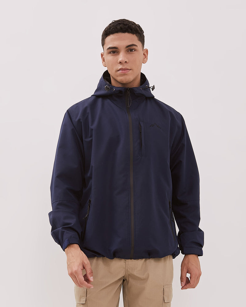 Men's Navy Parka Jacket