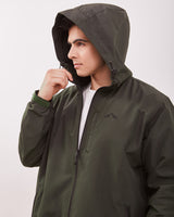 Men's Green Parka Jacket