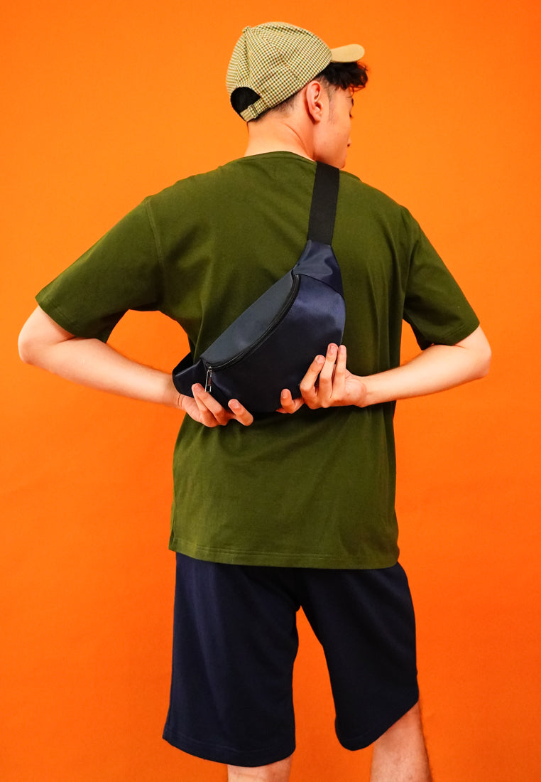 Navy Funny Pack With Print