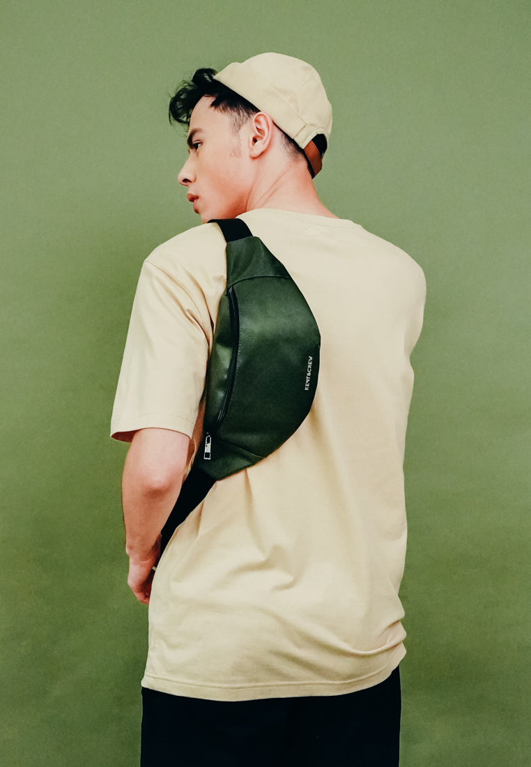 Olive Funny Pack With Print