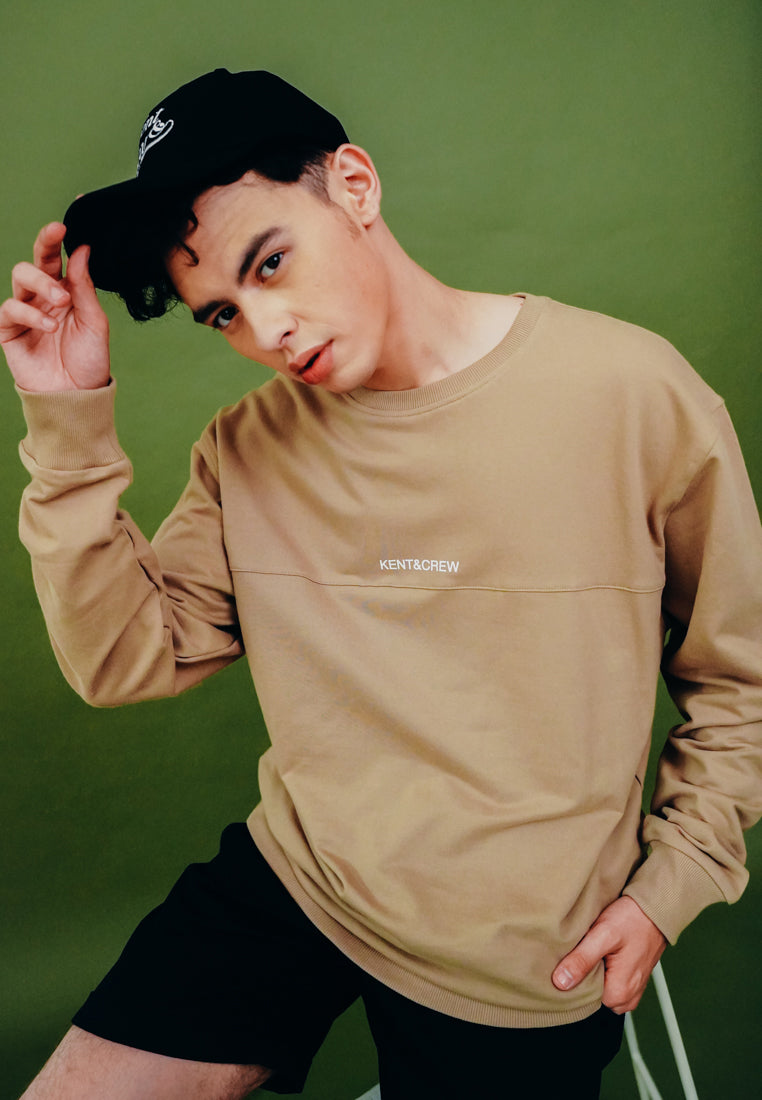 Khakis Cut And Sew Sweatshirt
