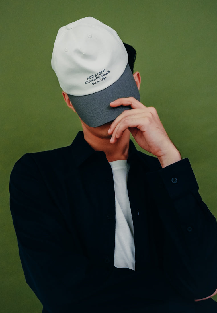 Off White Printed Cap