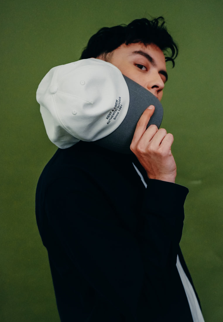 Off White Printed Cap