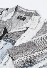 White Printed Cuban Shirt
