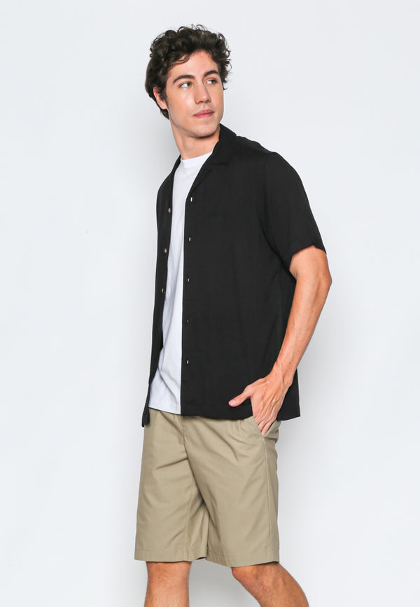 Black Cuban Shirt