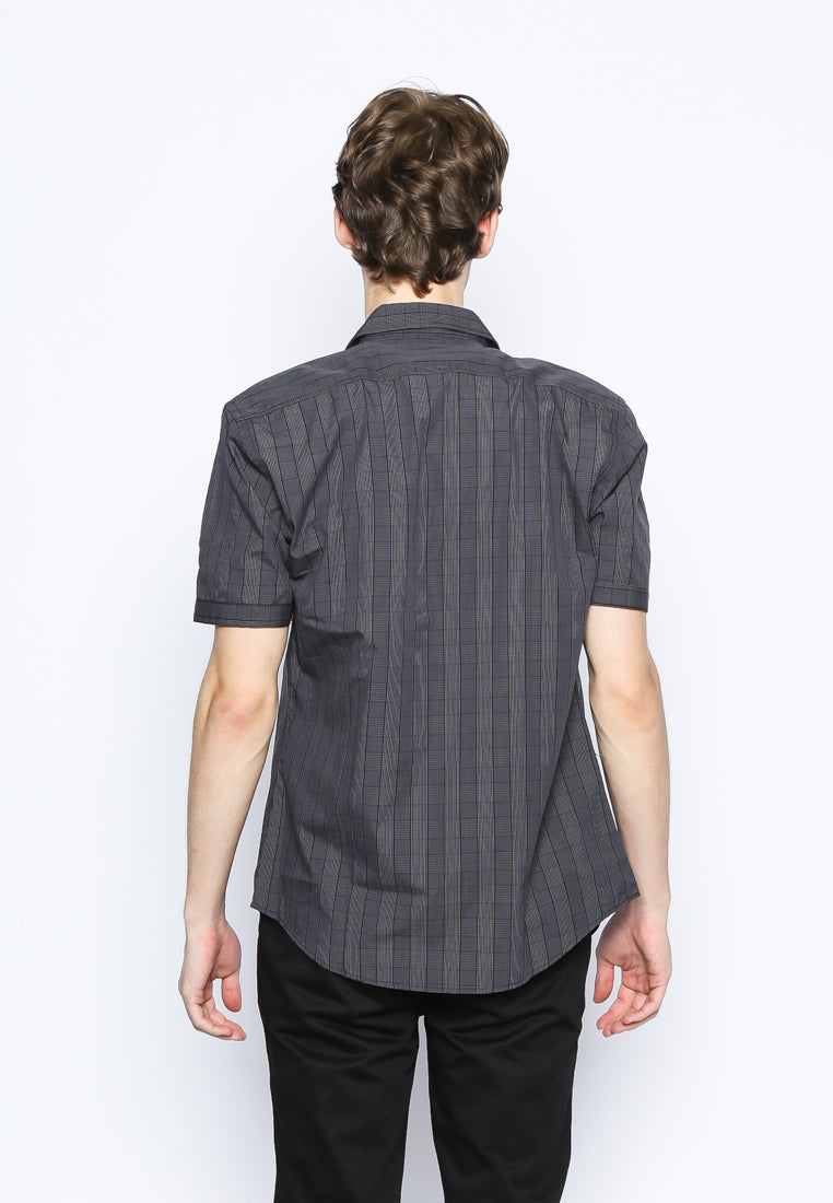 Navy Checks Shirt