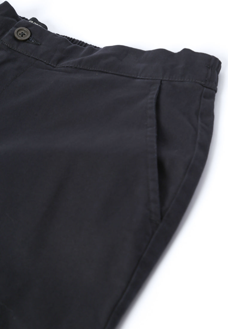 Black Casual Chinos Pants