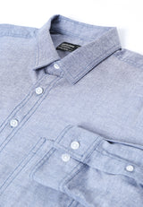 Light Blue Double Pocket Shirt